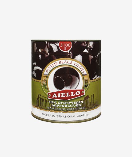 Pitted Black Olives, Can, 3100g