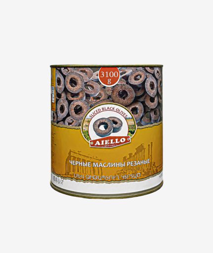 Sliced Black Olives, Can, 3100g